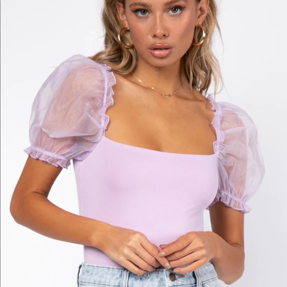 Princess Polly Purple Bodysuit